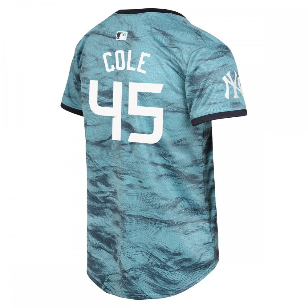 Gerrit Cole American League Youth 2023 MLB All-Star Game Limited Player Jersey - Teal-Pro Kit Vault | Brand New 26/27 Sports Jerseys